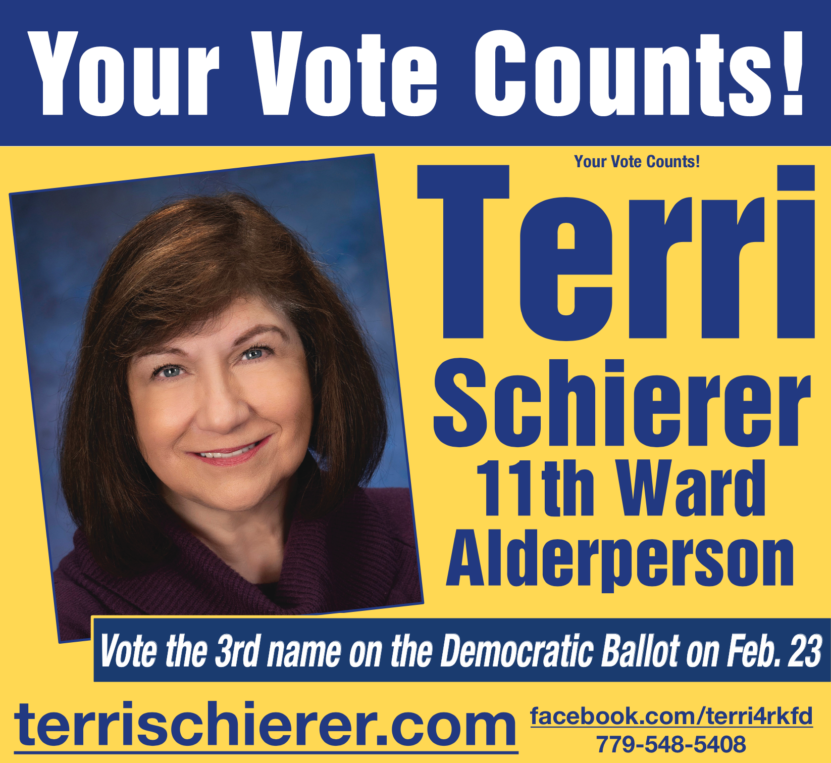 Your Vote Counts-Terri Schierer